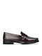 Women's Moccasins in Burgundy Colour