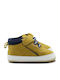 Childrenland Βρεφικά Sneakers Αγκαλιάς Καφέ