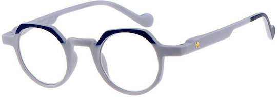 Cammello 7372 Reading Glasses +3.50 in Blue 7372-dark-blue-grey-350_35728