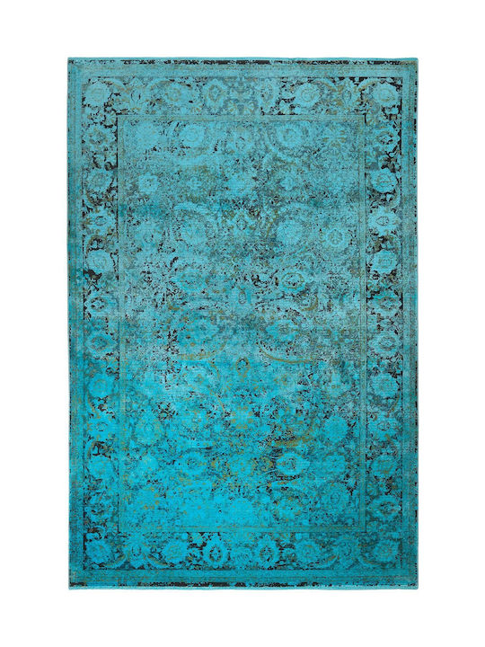 Viokarpet Louison Mh96b Rectangular Rug Turquoi...