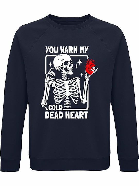 Sweatshirt Organic Unisex " You Warm My Cold He...