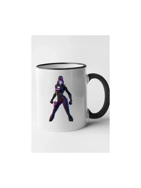 Fortnite Κούπα Κεραμική Μαύρη 330ml (Προσωποποι...