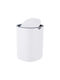 Relaxdays Coș de Gunoi din Plastic 1,5 l Alb