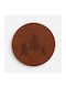 Nef-Nef Homeware Spar Brown Set of Brown Christmas Coasters 4 Pieces