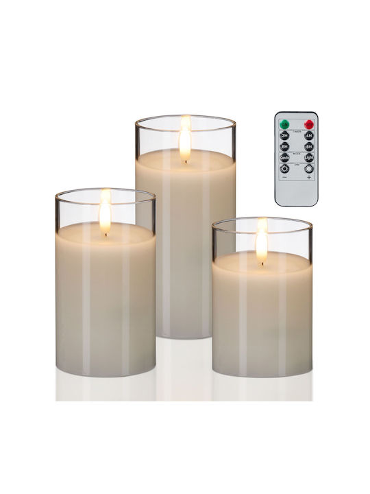 Relaxdays Corpuri de Iluminat Decorative LED Lu...