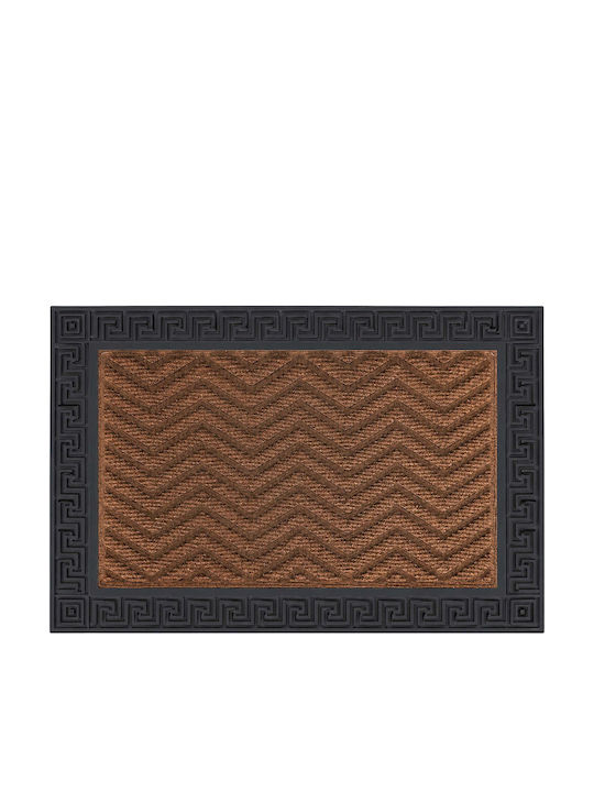 Relaxdays Covoraș de Intrare Maro x60 cm