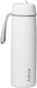 B.Box Stainless Steel Kids Batman Thermos Bottle with Pop-Up Spout White 690ml