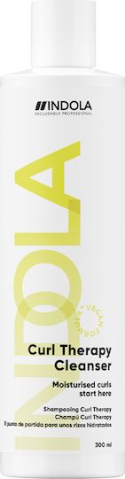 Indola Curl Therapy Cleanser Καθαρισμός Για Μαλλιά Με Μπούκλες, 300ml