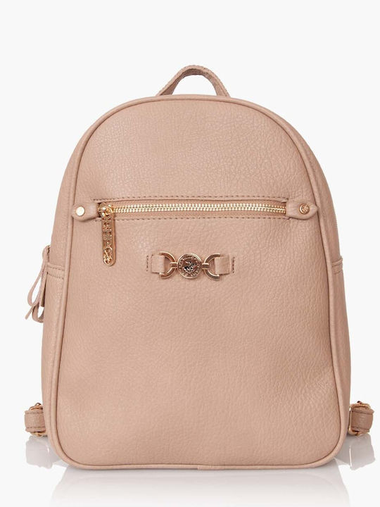 Beverly Hills Polo Club Beige Women's Backpack