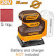 Ingco CSHSLI2024 20V Solo Cordless Palm Sander
