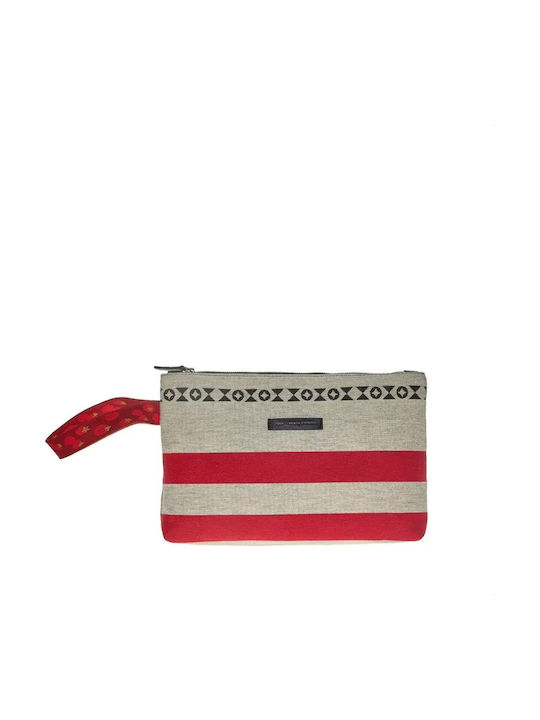 Vroulidia Women's Clutch Beige