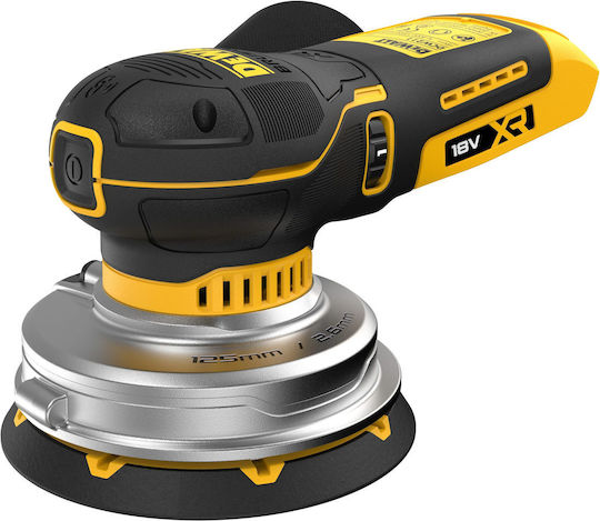DEWALT DCW211N Έκκεντρο Τριβείο 125mm Μπαταρίας 18V Solo με Ρύθμιση Ταχύτητας και με Σύστημα Αναρρόφησης