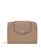 Braune Damenlederbrieftasche mit RFID