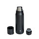 Iris Barcelona Thermos Bottle Stainless Steel 750ml Black