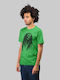 Tstudio T-shirt Зелен Памучен Lime