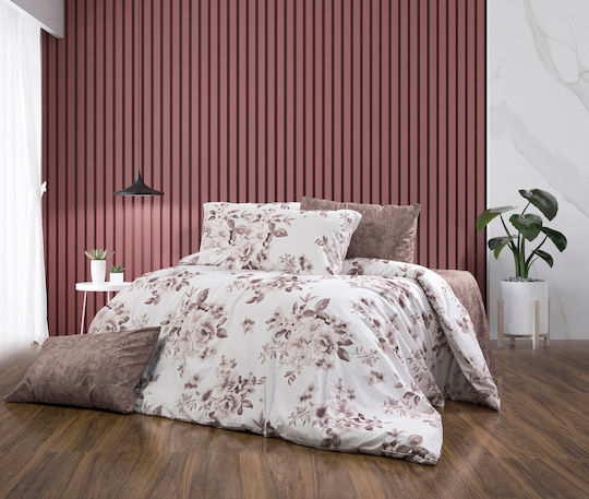 Dimcol Single Duvet Set 160x240cm Veroniki 488 488 300 GSM