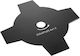 Dewalt Dt20655-qz 4-tooth Blade 230x3x25.4mm Black
