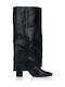 Damenstiefel mit Hohem Absatz Schwarz