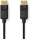 Nedis CCGL37014BK30 Cablu DisplayPort Masculin - DisplayPort Masculin 3 m Negru