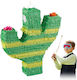 Relaxdays Multicolored Cactus Piñata Parties