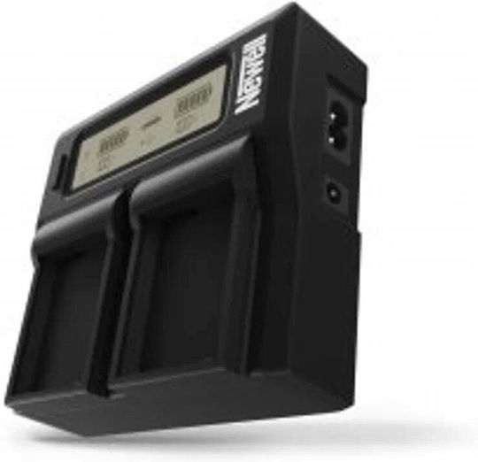 Newell Încărcător Dublu cu Două Canale DC-LCD pentru Baterii BP-A30 A60 A90 Canon