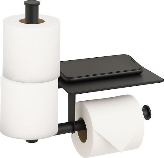 Relaxdays Black Metal Paper Holder 4052025856809