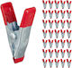Set de 36 Cleme Metalice Multicolore Relaxdays 5 × 3 × 1,5 Cm