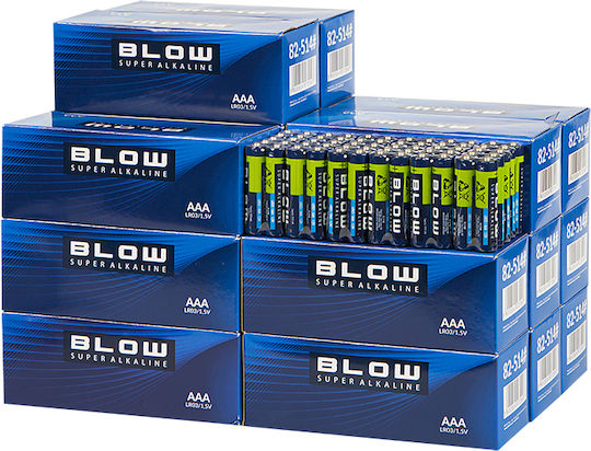 Blow Alkaline-Batterien AAA 1,5 V 40 Stück