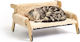 Relaxdays Hanging Cat Bed Wood Beige 28.5 X 53 X 45.5 Cm