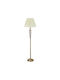 Relaxdays Floor Lamp Vintage Cream Copper 150 X 40 Cm