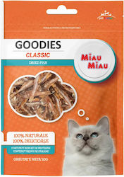 Miau Miau Goodies Recompense pentru Pisici Hamsii 100% Uscate 50 G Miau Miau Goodies Recompense pentru Pisici Hamsii 100% Uscate 50 G
