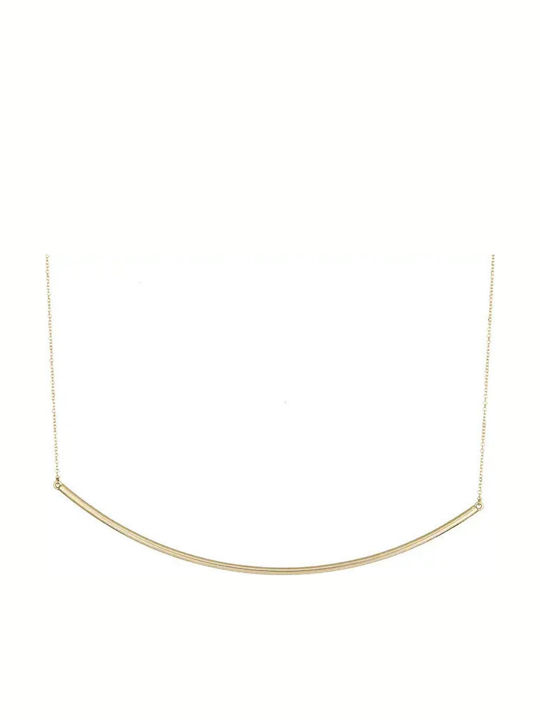 Geometric Necklace in 9K Gold