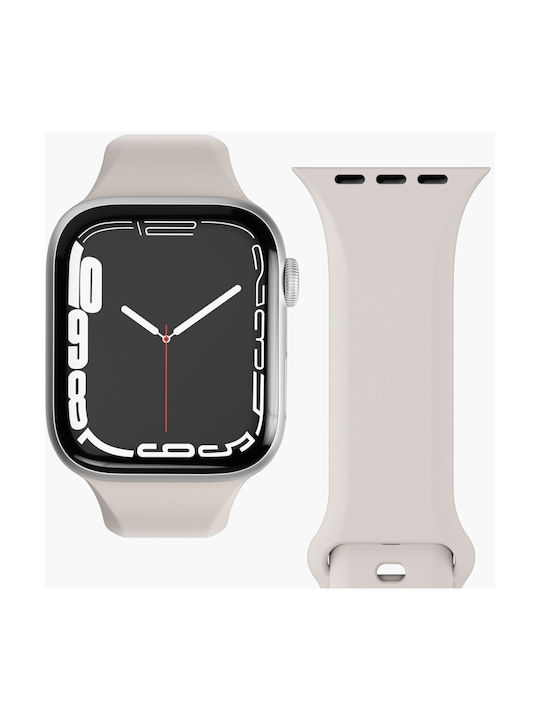 Vonmählen Λουράκι Σιλικόνης Μπεζ (Realme Band 2)