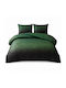 Sleeptime Подредба Пликове За Завивки 200x220см Двойна С 2 Калъфки За Възглавници Зелени