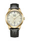 Citizen Herrenuhr Eco-Drive mit schwarzem Lederarmband