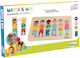 Holz-Kinderpuzzle Match and Mix Emotionen 18 Teile
