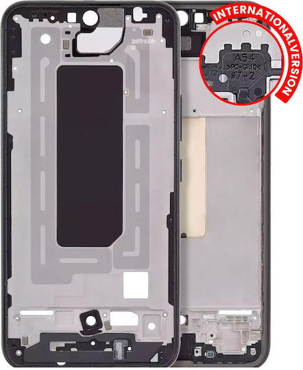 Carcasă Ramă Mijlocie Samsung Galaxy A54 5G A546 2023 Versiune Internațională Grafit
