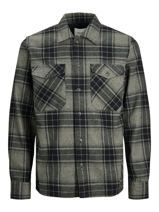 Jack & Jones Jjeeddie Μακρυμάνικο Overshirt Καρ...