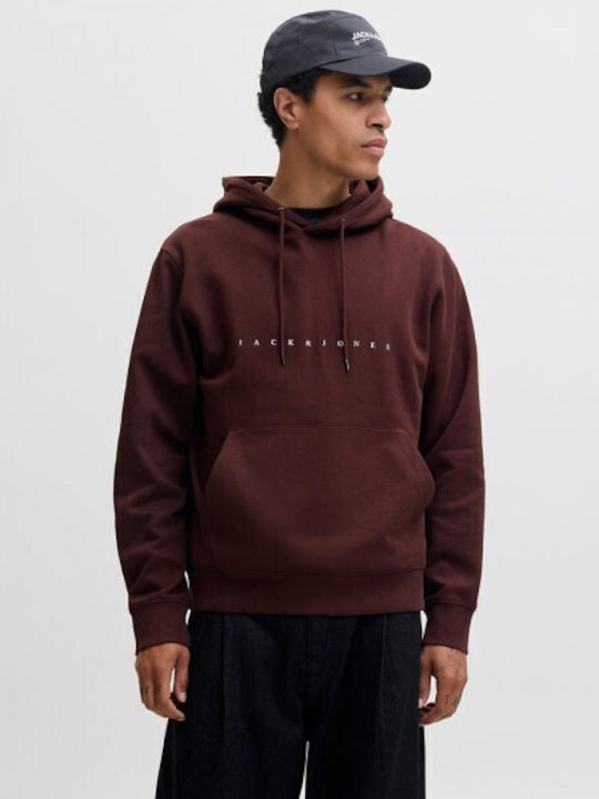 Jack & Jones Jjestar Hoodie Bitter Chocolate