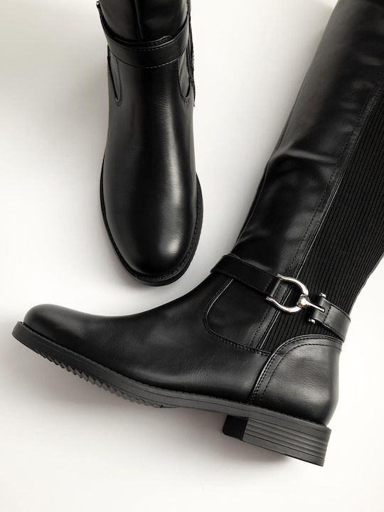 Damenstiefel Schwarz X27-352-DM872-26-SCHWARZ