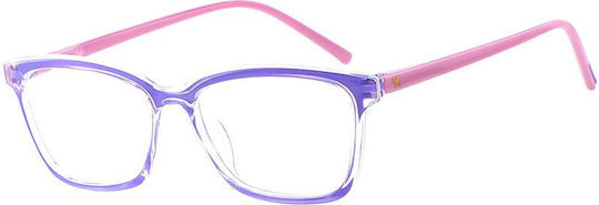 Cammello Women’s Reading Glasses +0.75 in Purple 6344-puplre-pink-075_35801