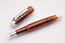 Opus 88 Omar Fountain Pen Medium Brown with Brown Ink Opus 88 Omar Fountain Pen Medium Brown with Brown Ink