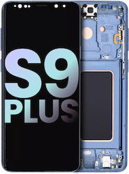 Ansamblu OLED cu ramă Samsung Galaxy S9 Plus Service Pack Albastru Coral