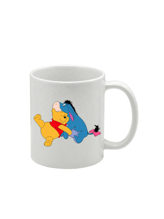 Λευκή Κούπα Winnie Pooh