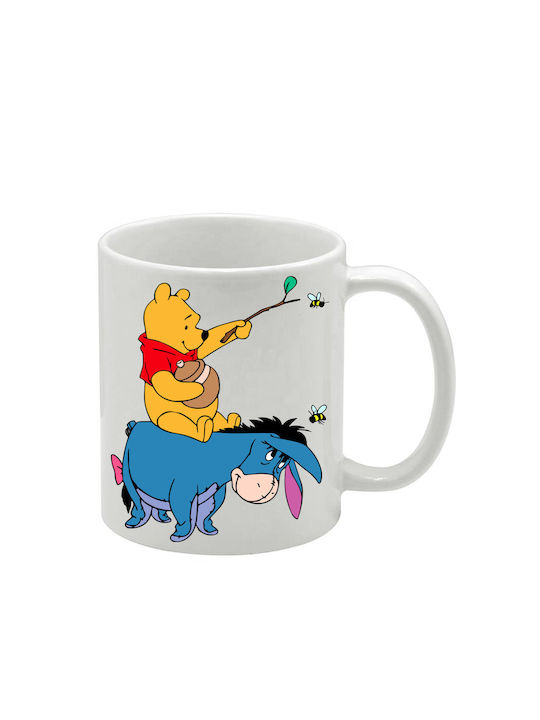 Λευκή Κούπα Winnie Pooh