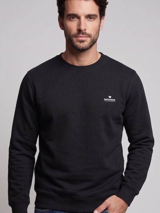 Brokers Jeans Φούτερ Μαύρο