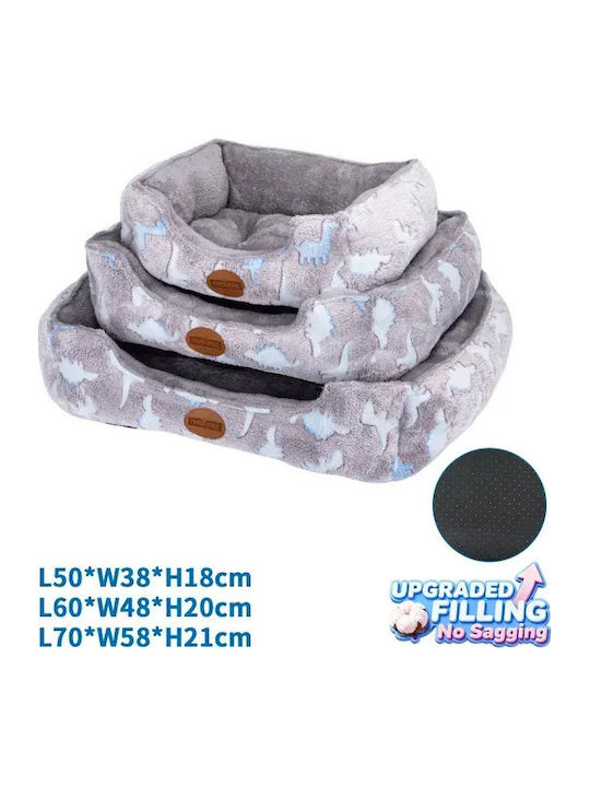 Nobleza Set Hundebett Nest Grau 50x38 cm 3 Stück