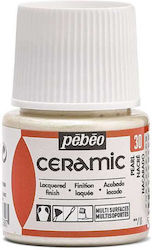 Κεραμικής Σμάλτο Ceramic 45ml Pébéo 030 Pearl