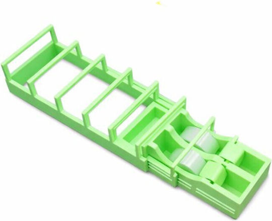 Tape Dispenser Flippy Tape Holder Office School Plastic 15.5 X 7.7 X 7.4 Cm Green