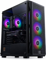 Vengeance Nightreaver-V76 PC Desktop Gaming (Ryzen 5-5500/16GB DDR4/512GB SSD/Radeon RX 7600/Fără Sistem de Operare)